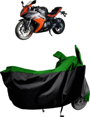 Amexride Two Wheeler Cover for Benelli(302R, Green)