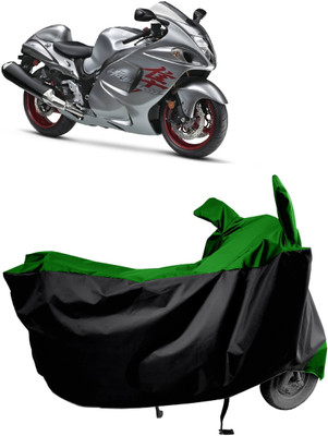 Amexride Two Wheeler Cover for Suzuki(GSX R1300 Hayabusa, Green)