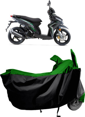Amexride Two Wheeler Cover for Honda(Blade 125, Green)