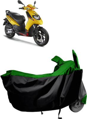 Amexride Two Wheeler Cover for Aprilia(SR 125, Green)