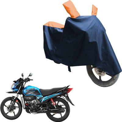 SS FOR YOUR SMART NEEDS Two Wheeler Cover for Hero(Passion Pro TR, Blue, Orange)