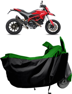Amexride Two Wheeler Cover for Ducati(Hypermotard 939, Green)