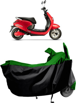 Amexride Two Wheeler Cover for Evolet(Pony, Green)