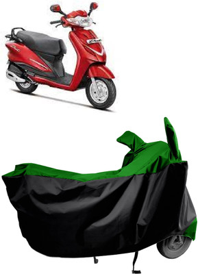 Amexride Two Wheeler Cover for Hero(Duet, Green)