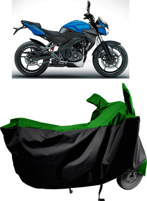 Amexride Two Wheeler Cover for Bajaj(Pulsar 250 BS6, Green)