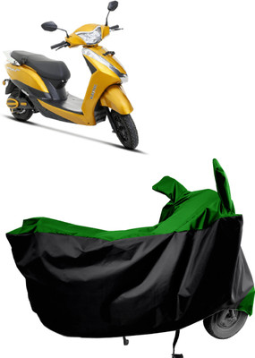 Amexride Two Wheeler Cover for Ampere(Magnus Pro, Green)