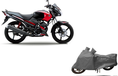 Anlopeproducts Waterproof Two Wheeler Cover for Yamaha(Gladiator SS, Grey)