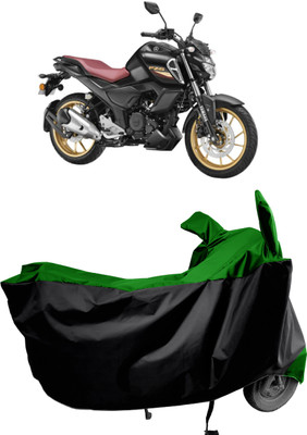 Amexride Two Wheeler Cover for Yamaha(FZS-FI, Green)
