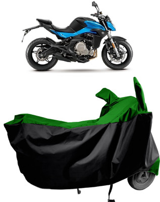 Amexride Two Wheeler Cover for CFMoto(650 NK, Green)