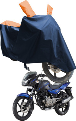 SS FOR YOUR SMART NEEDS Two Wheeler Cover for Bajaj(Pulsar 125 Neon, Blue, Orange)