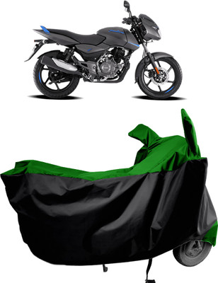 Amexride Two Wheeler Cover for Bajaj(Pulsar 125 Neon, Green)