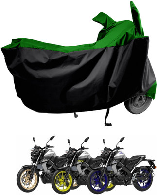 Amexride Two Wheeler Cover for Yamaha(MT-15 BS6, Green)