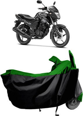 Amexride Two Wheeler Cover for Yamaha(SZ-RR V2 BS6, Green)