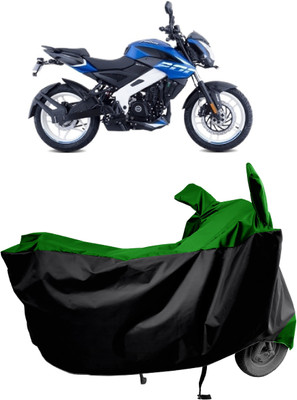 Amexride Two Wheeler Cover for Bajaj(Pulsar 200 NS DTS-i, Green)
