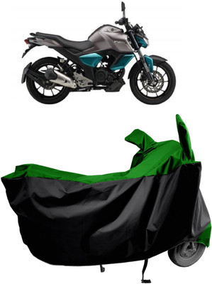 Amexride Two Wheeler Cover for Yamaha(FZ S V3, Green)