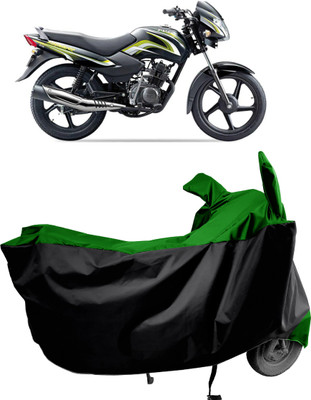 Amexride Two Wheeler Cover for TVS(Sport KS, Green)