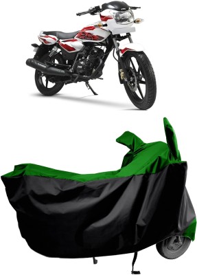 Amexride Two Wheeler Cover for TVS(Phoenix 125, Green)