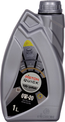 piston 0W-20 API SN/CF ACEA A3/B4 Full-Synthetic Engine Oil(1 L, Pack of 1)
