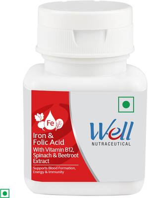 Well Modicare Iron & Folic Acid (60 tabs)