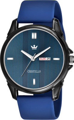 CRESTELLO CR-BK015-BLU Analog Watch  - For Men