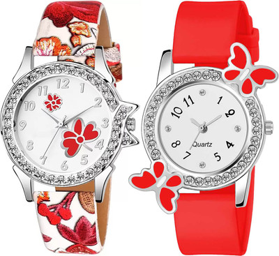 Razyloo a0101 New Series Latest Design Diamond Studded in Dial Gifted Product Stylish Analog Watch  - For Girls