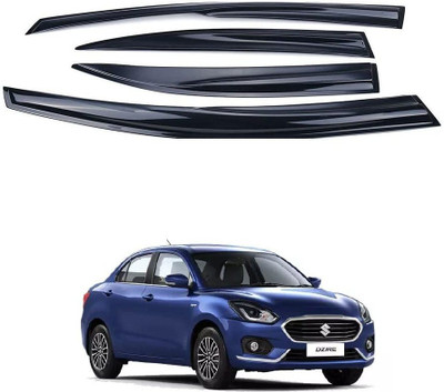 Under Auto For Non-convertibles Front, Rear Wind Deflector(Tinted Mahindra Swift Dzire)
