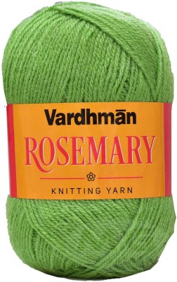 Simi Enterprise Represents Vardhman S_M Rosemary Apple Green (200 gm) knitting wool Art-FIB