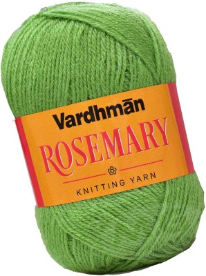 Simi Enterprise Represents Vardhman S_M Rosemary Apple Green (400 gm) knitting wool Art-FIB