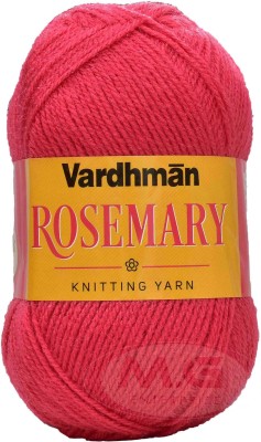 Simi Enterprise Represents Vardhman S_M Rosemary Coral (Cherry) (200 gm) knitting wool Art-FHB