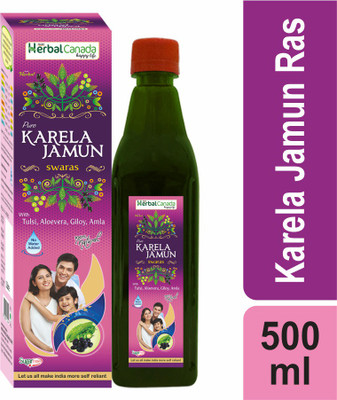Herbal Canada Karela Jamun Swaras(500)