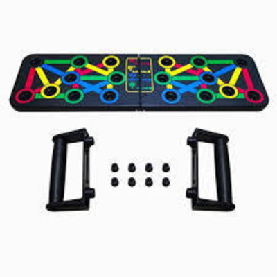 Imegaz Push Up Board–Home Workout Equipment for Exercise for Men and Women,14 in 1Board Push-up Bar(Black)