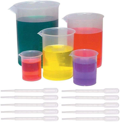 Spylx 1000 ml Measuring Beaker(Pack of 5)