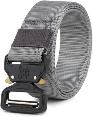 ZORO Men Grey Nylon Belt