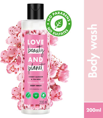 Love Beauty And Planet Cherry Blossom & Tea Rose Body Wash(200 ml)