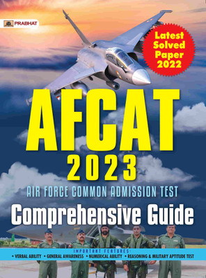 Afcat 2023 Air Force Common Admission Test Comprehensive Guide(English, Paperback, unknown)