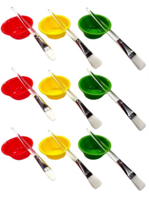 Smark Plastic Mixing Bowl(Pack of 1, Multicolor)