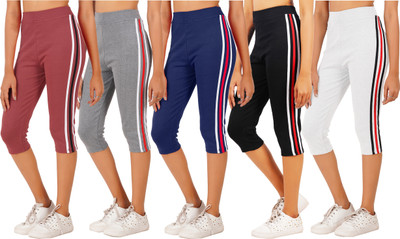 Eazy Trendz Women Multicolor Capri