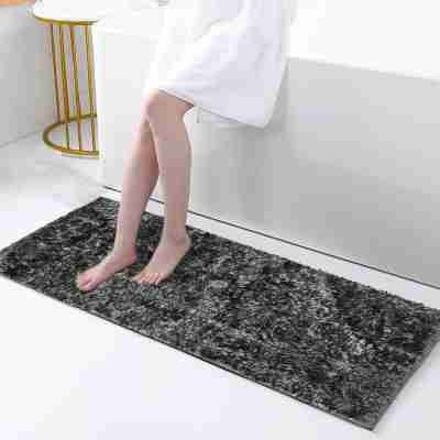 NAETRI Grey Polyester Area Rug(2 ft,  X 5 ft, Rectangle)