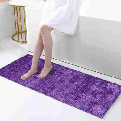 NAETRI Purple Polyester Area Rug(2 ft,  X 5 ft, Rectangle)