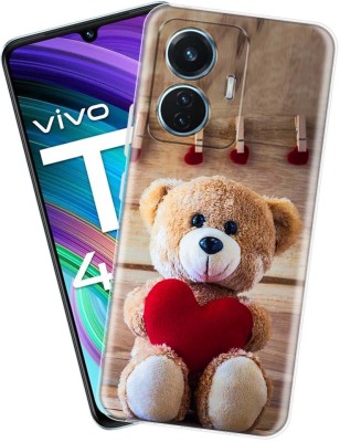 Nainz Back Cover for vivo T1 44W(Multicolor, Grip Case, Silicon, Pack of: 1)