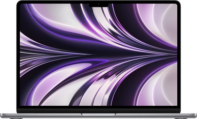 APPLE 2022 MacBook AIR M2 – (8 GB/256 GB SSD/Mac OS Monterey) MLXW3HN/A (13.6 Inch, Space Grey, 1.24 Kg)