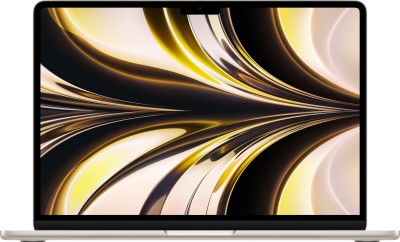 APPLE 2022 MacBook AIR M2 – (8 GB/512 GB SSD/Mac OS Monterey) MLY23HN/A  (13.6 Inch, Starlight, 1.24 kg)