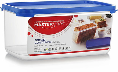 MASTER COOK Polypropylene Bread Container  - 2000 ml(Clear)