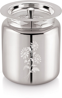 MUKTI STEEL Steel Utility Container  - 650 ml(Silver)