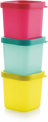 MASTER COOK Polypropylene Fridge Container  - 100 ml(Pack of 3, Multicolor)