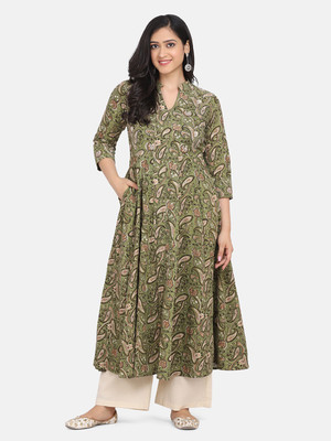 Fourleaf Women Kurta Palazzo Set