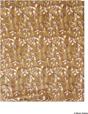 LA' Facon Cotton Blend Floral Print Multipurpose Running Fabric