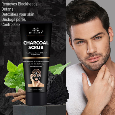 INTIMIFY Charcoal Peel Off Mask Remove Blackheads Skin Saff Gore Ke liye Mask Men Women(100 g)