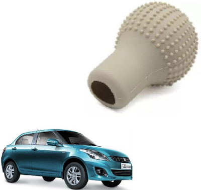 SPREADX Round Shape Silicon Cover Gear Knob(Beige)