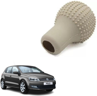 SPREADX Round Shape Silicon Cover Gear Knob(Beige)